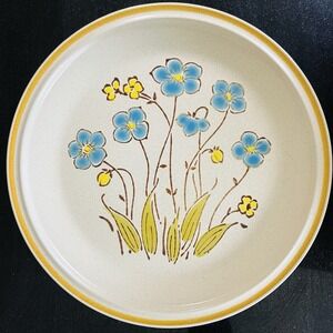 Vintage Hearthside‎ Garden Festival Highland Flowers 12" Platter Stoneware Japan